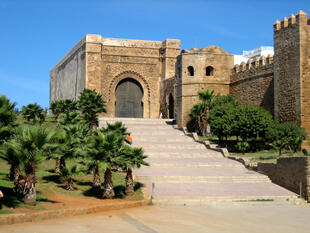 Eingangstor zur Kasbah des Oudaia