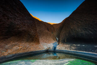 Felspool im Uluru / Ayers Rock