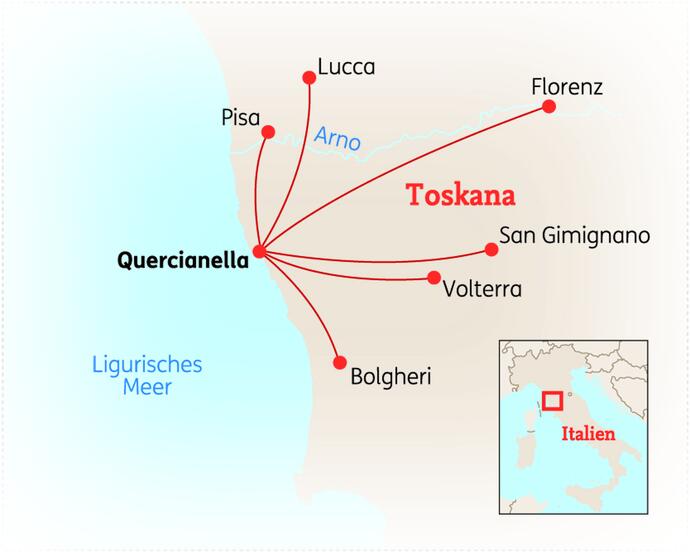 10 Tage Italien Reise Toskana 2020