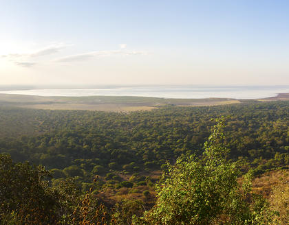 Panorama vom Lake Manyara Nationalpark