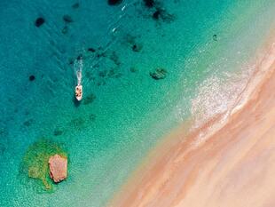 Strandimpression auf Korfu