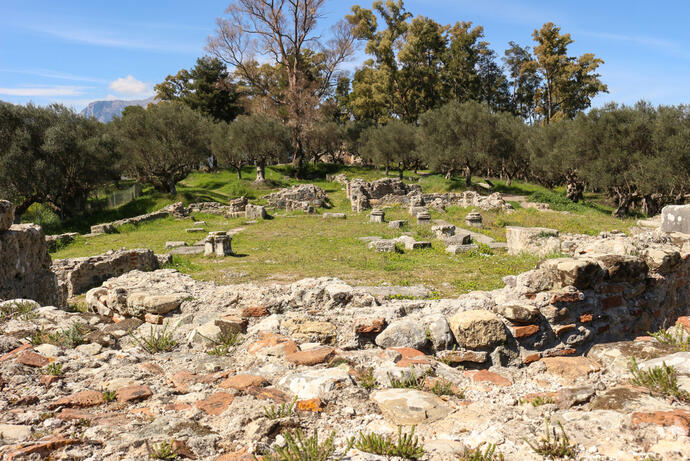 Ruinen aus Sparta 