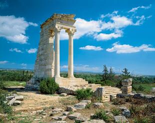 Ruinen des Apollo Hylates Heiligtums in Kourion
