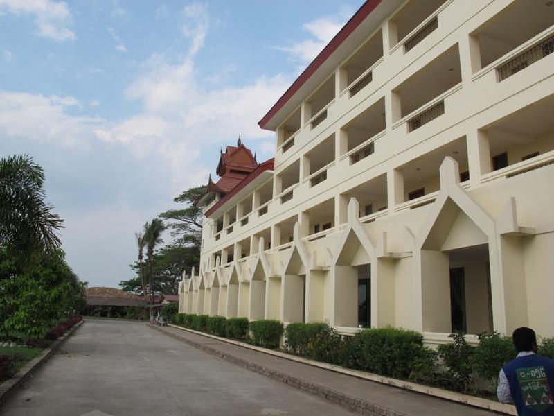 Fassade des Hotels
