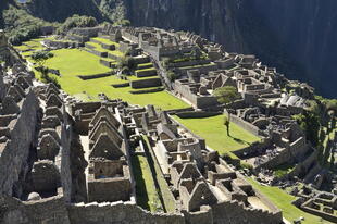 Blick auf Machu Picchu 