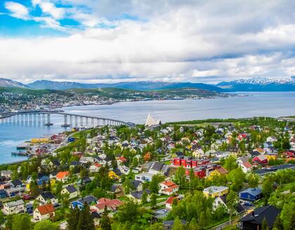 Tromsø von oben