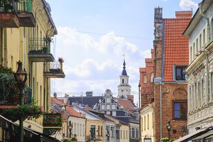 Dächer der Altstadt Kaunas