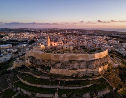 Zitadelle in Victoria auf Gozo