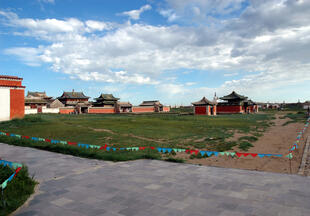 Umgebung am Kloster Erdene Dsuu