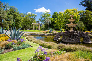 Fitzroy Garden in Melbourne