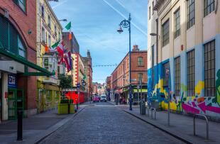 Dublins farbenfrohe Straßen
