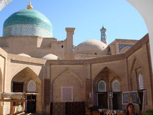 Pakhlavan Makhmud Mausoleum in Khiva 