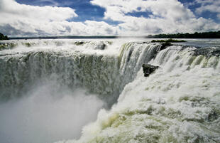 Iguazu-Wasserfälle von der argentinischen Seite