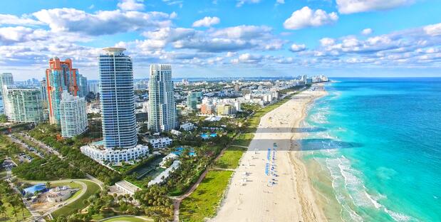 Miami Beach auf Florida Reisen