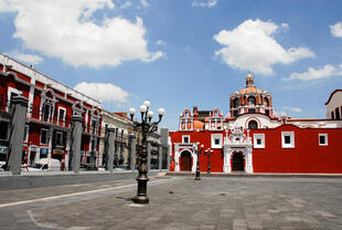 Santo Domingo Kirche in Puebla