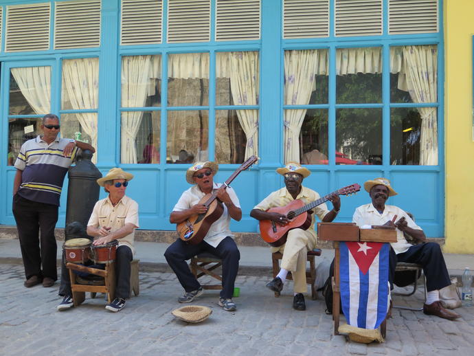 Straßenmusiker in Havanna
