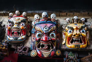 Traditionelle Masken