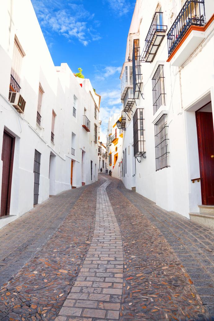 Weiße Gasse in Arcos