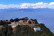 Panoramablick auf die Chandragiri Hills