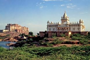 Das Meherangarh Fort in Jodhpur