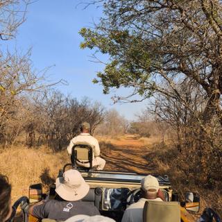 SKR-Reisegruppe auf einer Safari in Südafrika