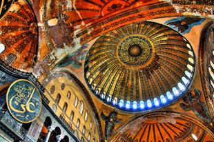 Inennansicht Hagia Sophia