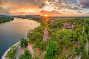 Hue: Thien Mu Pagode 