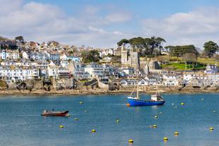 Blick auf Fowey