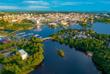 Blick auf Oulu 