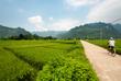 Landschaft in Mai Chau