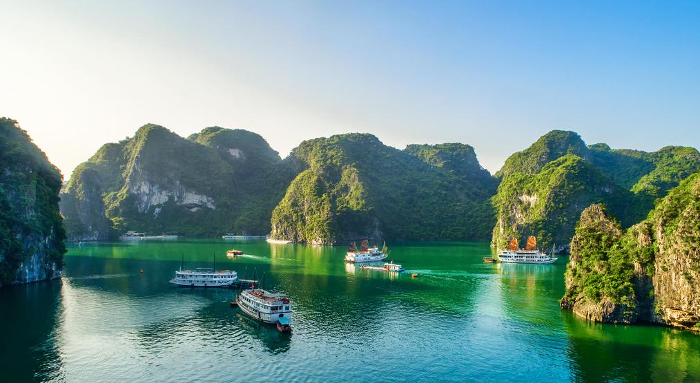 Die Halong Bucht als Ziel einer Kombinationsreise