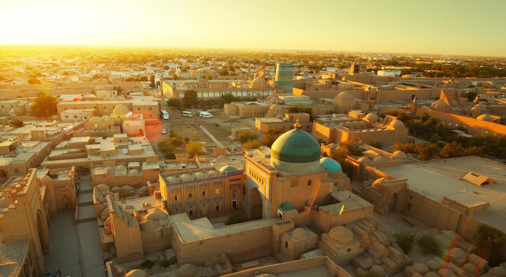 Blick auf Khiva