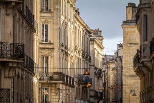 Häuserfassaden in Bordeaux