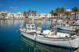 Fischereihafen von Fornells