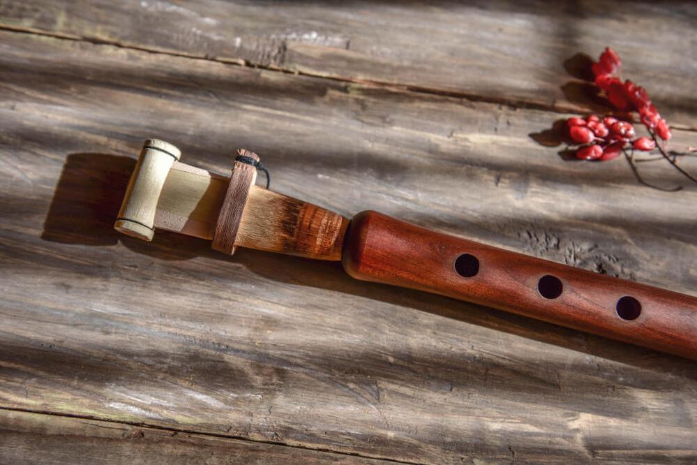 Traditionelles Holzblasinstrument: Duduk 
