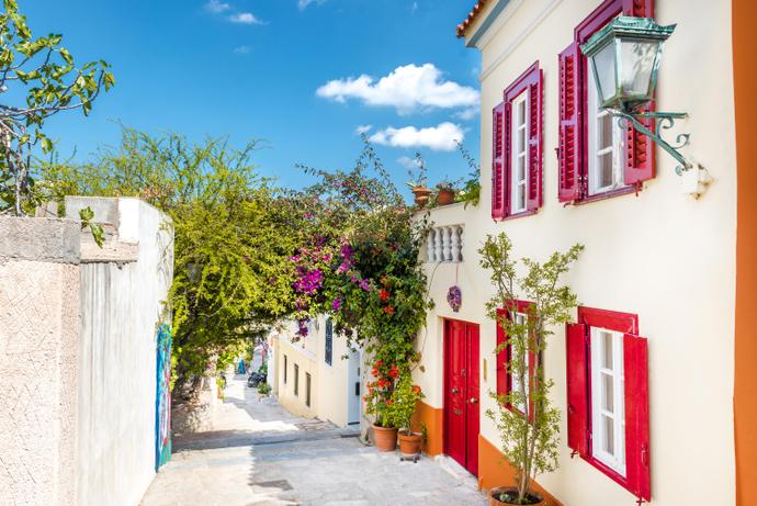 Stadttteil Plaka