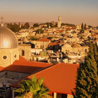 Sonnenuntergang in Jerusalem