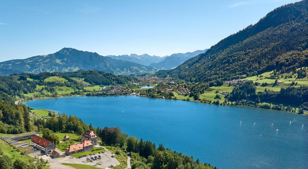 Alpsee bei Immenstadt in den Alpen