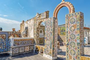 historische Dachterrassen in tunis
