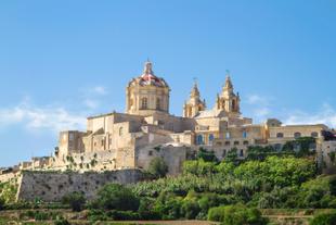 Blick auf Mdina