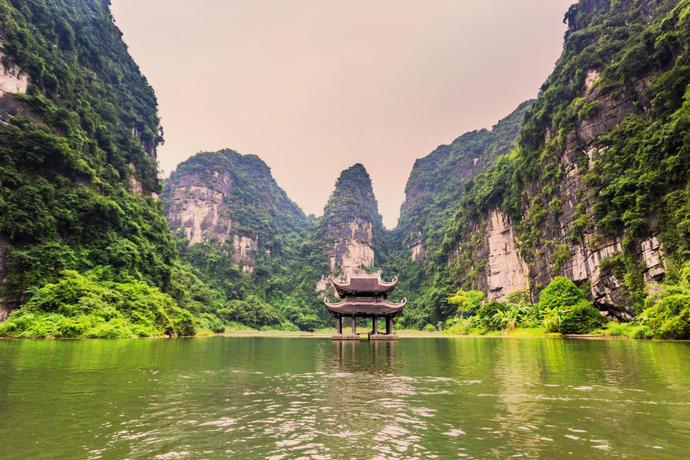  Van Long-Naturpark in Vietnam