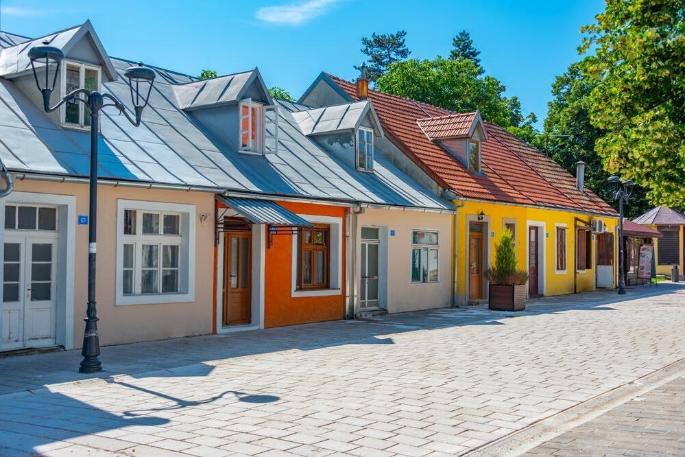 Kleine Gassen in der Altstadt von Cetinje 