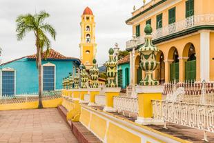 Blick auf Iglesia de San Francisco de Asís