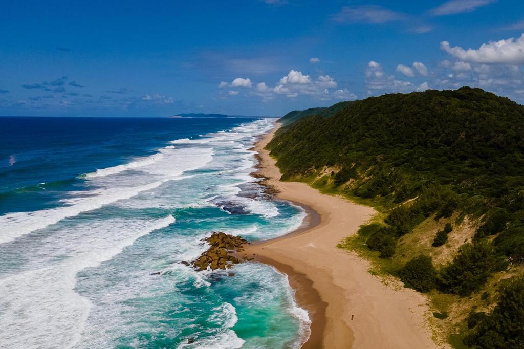 Felsenstrand bei St Lucia