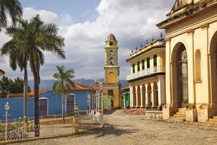Kirchenvorplatz in Trinidad