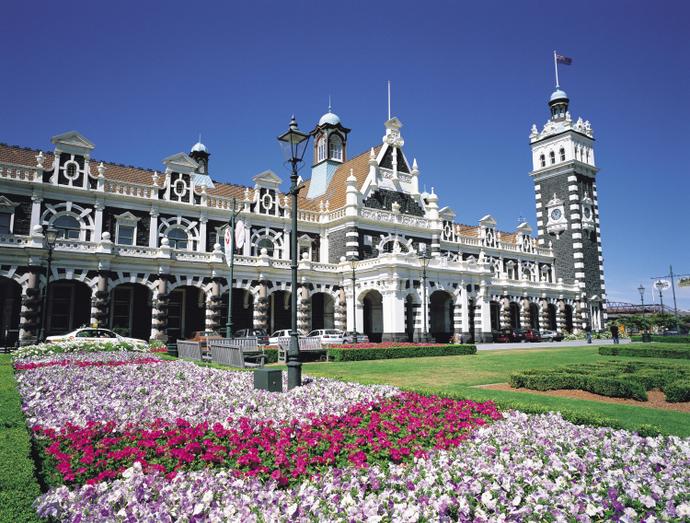 Bahnhof in Dunedin