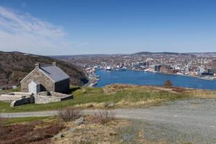Aussicht vom Signal Hill in St. John's 