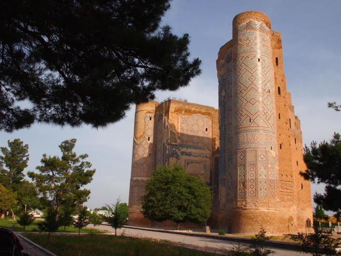 Ak-Saray Palast König Timurs in Shar-e Sabs 