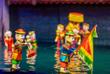 Traditionelles Wasserpuppentheater