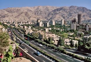 Panorama über iranische Städte